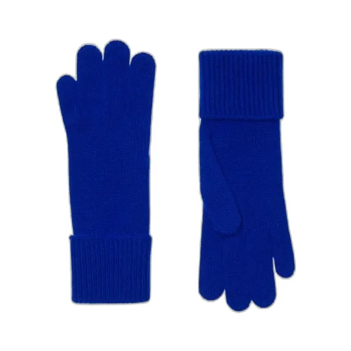 Burberry Equestrian Knight Logo Embroidered Full-Finger Gloves