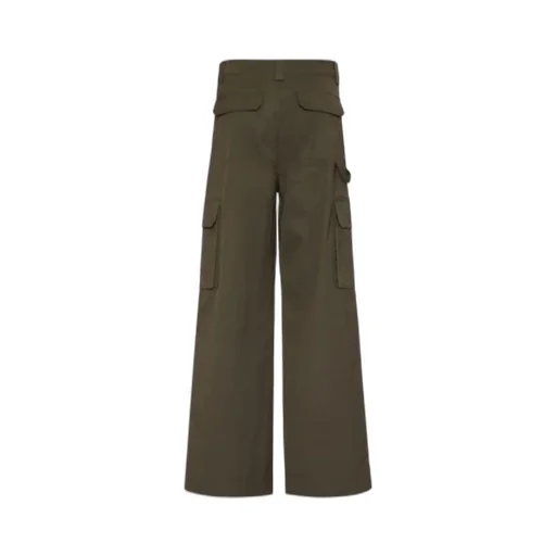 Valentino Button Detailed Straight Leg Pants