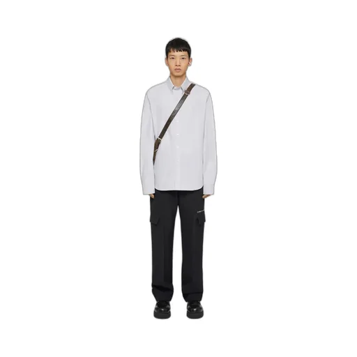 Givenchy 4G Embroidered Long-Sleeved Shirt