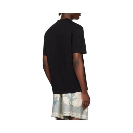 Versace Logo-Embroidered Crewneck T-Shirt