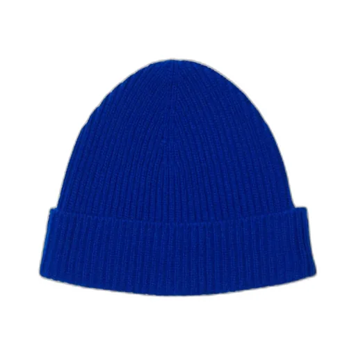 Burberry Equestrian Knight Logo Embroidered Ribbed-Knit Beanie