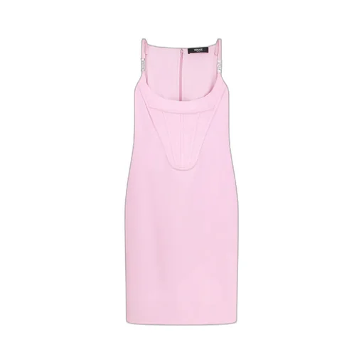 Versace Sleeveless Crepe Midi Dress