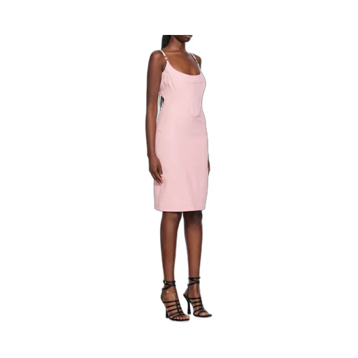 Versace Sleeveless Crepe Midi Dress