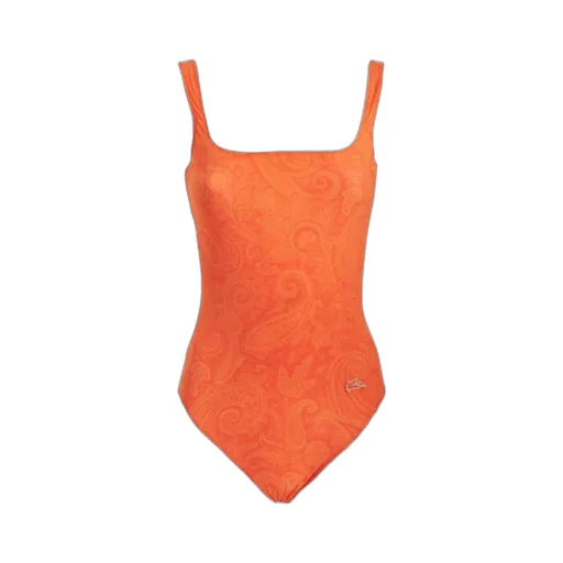 Etro Paisley-Printed Sleeveless One-Piece Swimsuit