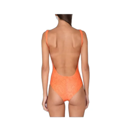 Etro Paisley-Printed Sleeveless One-Piece Swimsuit