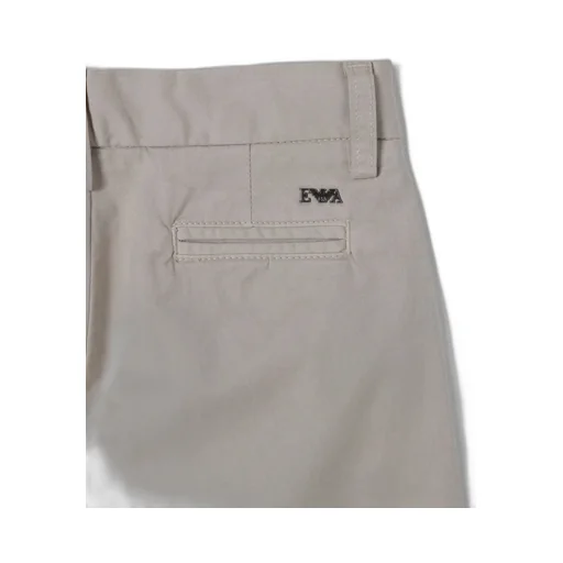 Emporio Armani Kids Logo-Plaque Bermuda Shorts