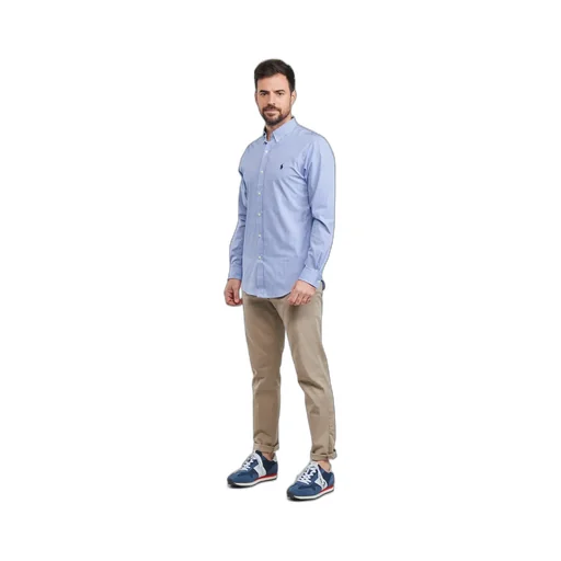 Polo Ralph Lauren Logo Embroidered Striped Shirt
