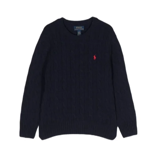 Embroidered Logo Wool-Cashmere Jumper