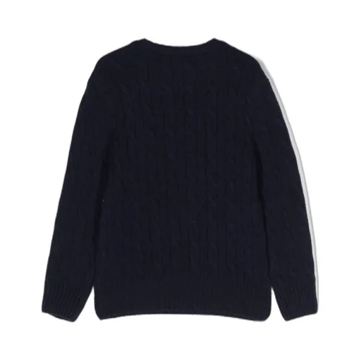 Embroidered Logo Wool-Cashmere Jumper
