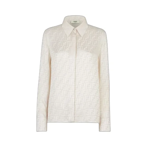 Fendi Ff Motif Long-Sleeved Shirt