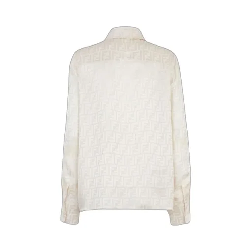 Fendi Ff Motif Long-Sleeved Shirt