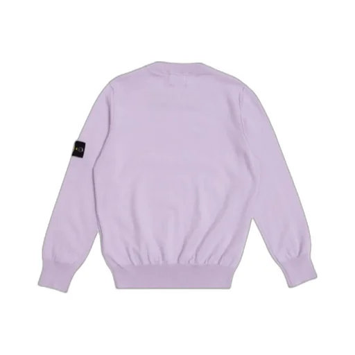 Stone Island Junior Logo-Patch Long-Sleeved Sweatshirt