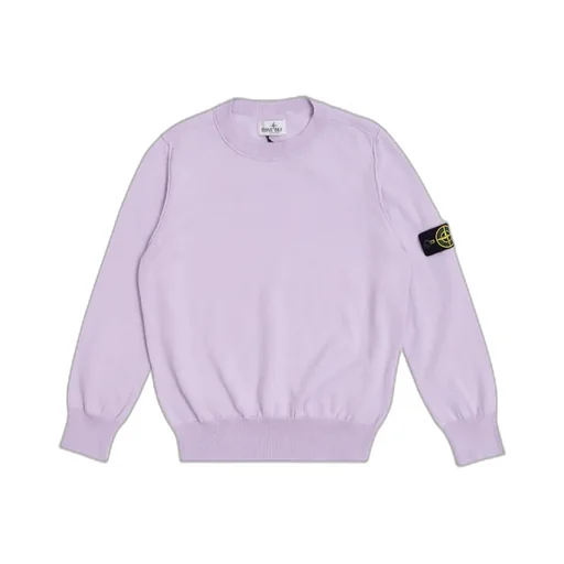Stone Island Junior Logo-Patch Long-Sleeved Sweatshirt