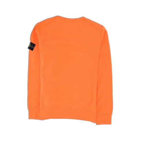 Stone Island Junior Logo Patch Crewneck Sweatshirt