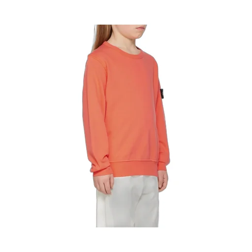 Stone Island Junior Logo Patch Crewneck Sweatshirt