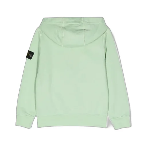 Compass-Patch Zip-Up Hoodie