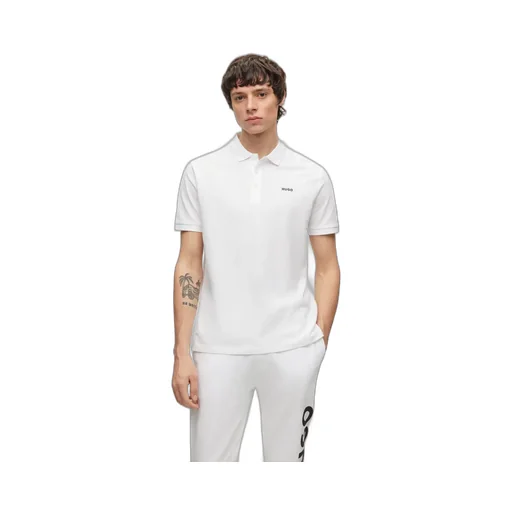 Hugo Boss Logo Printed Short-Sleeved Polo Shirt