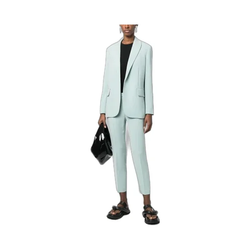 Tapered Cropped Trousers