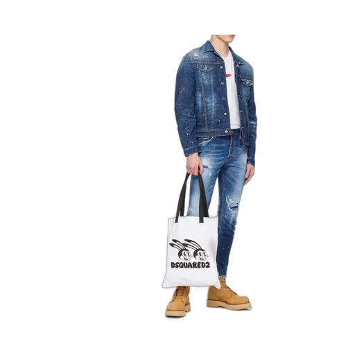 Dsquared2 Logo Printed Crewneck T-Shirt
