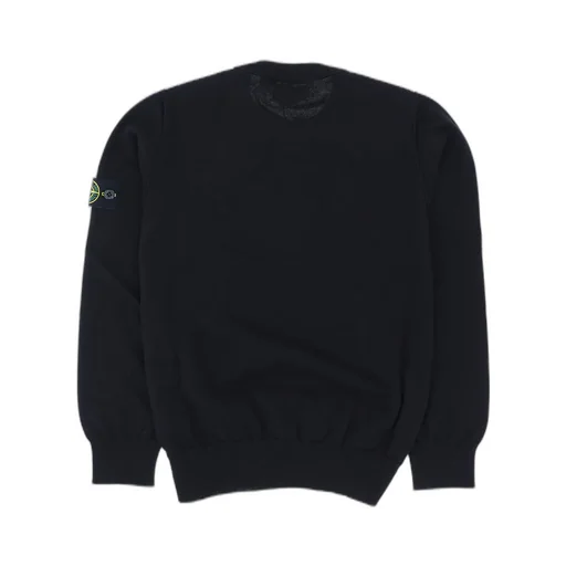 Stone Island Junior Logo-Patch Long-Sleeved Sweatshirt