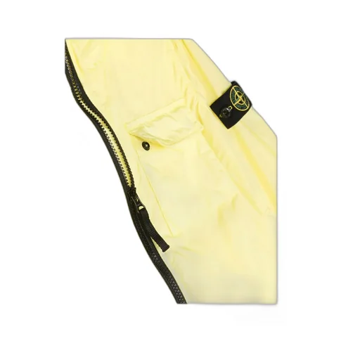 Stone Island Junior Logo Patch Hooded Zipped Jacket