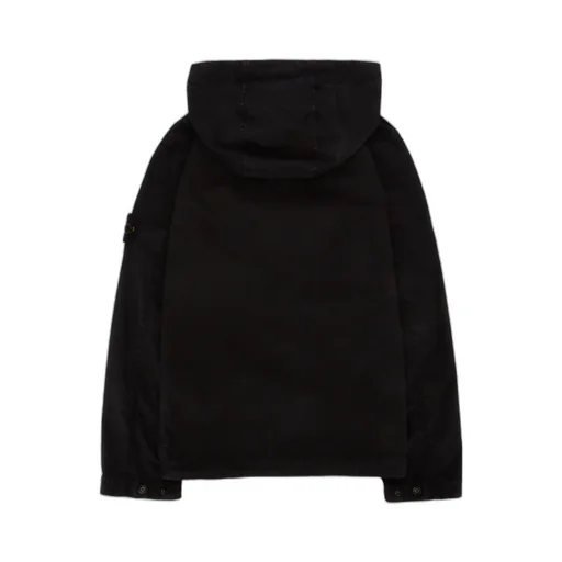 Logo-Patch Hooded Jacket