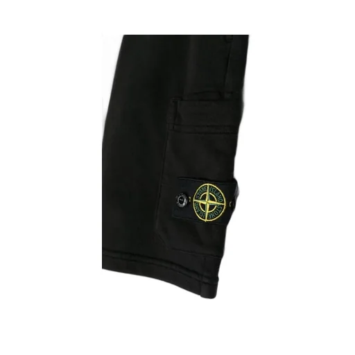 Stone Island Junior Compass-Patch Cargo Track Shorts