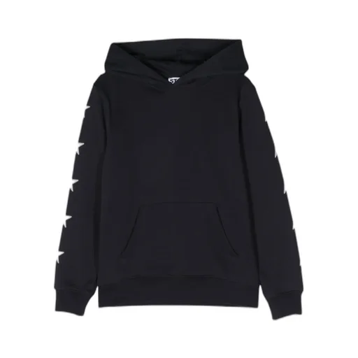 Star-Print Cotton-Blend Hoodie