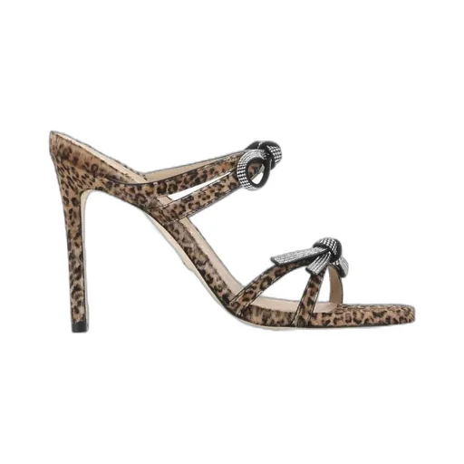 Stuart Weitzman Bow Detailed Slip-On Mules