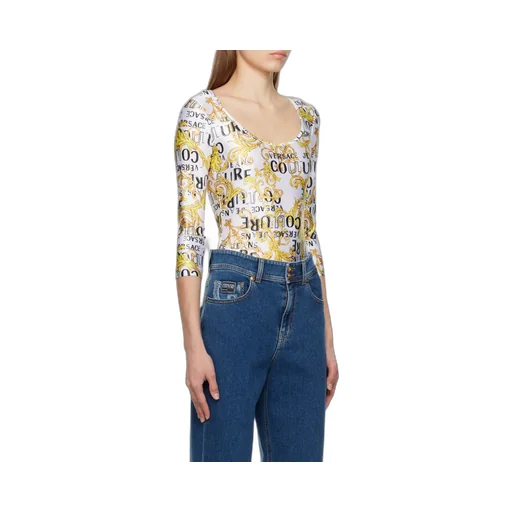 Versace Jeans Couture Baroque-Pattern Printed Top