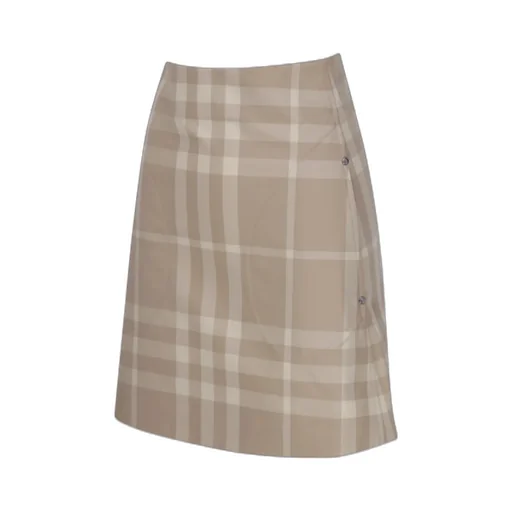 Burberry Check Printed Mini Skirt