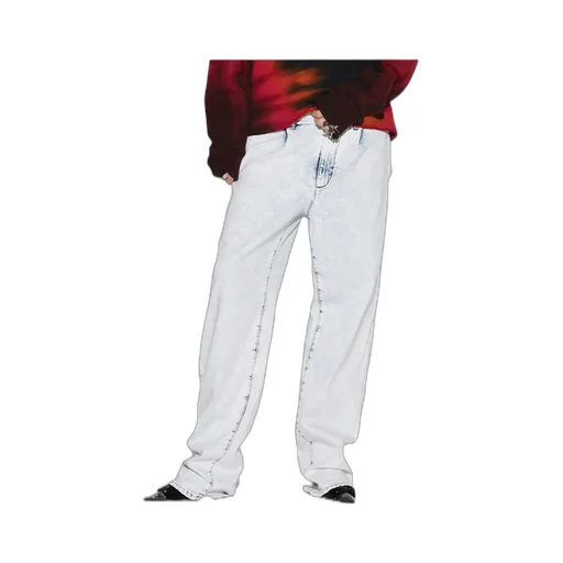 Dsquared2 High Waisted Straight Leg Jeans