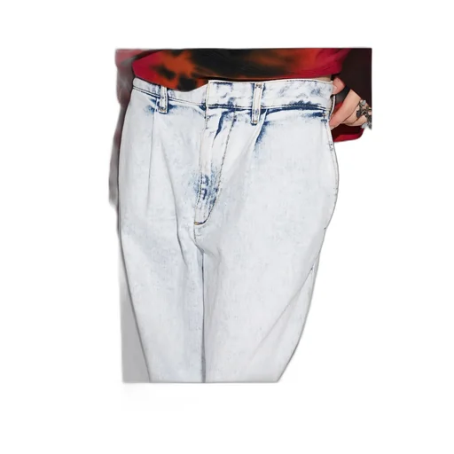 Dsquared2 High Waisted Straight Leg Jeans
