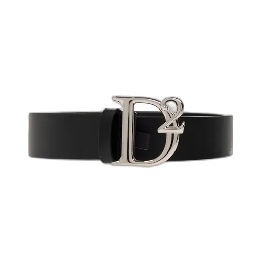 Dsquared2 Logo Plaque Buckled Belt