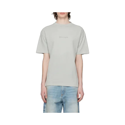 Palm Angels Logo Printed Crewneck T-Shirt