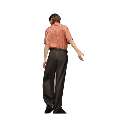 Maison Margiela Drawstring Wide-Leg Trousers