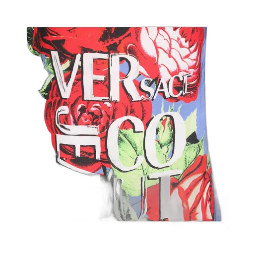 Graphic-Print Sleeveless Mini Dress