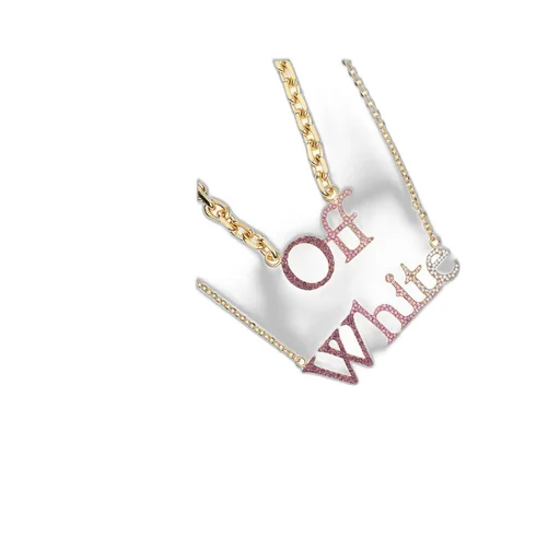 Logo-Pendant Necklace