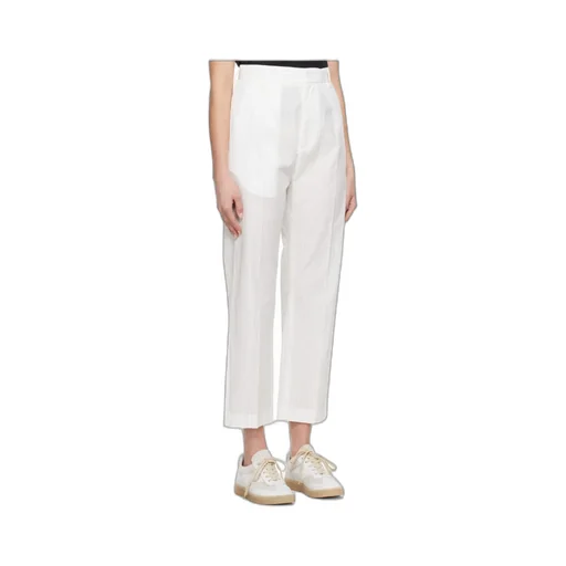 Pinstripe Cropped Trousers