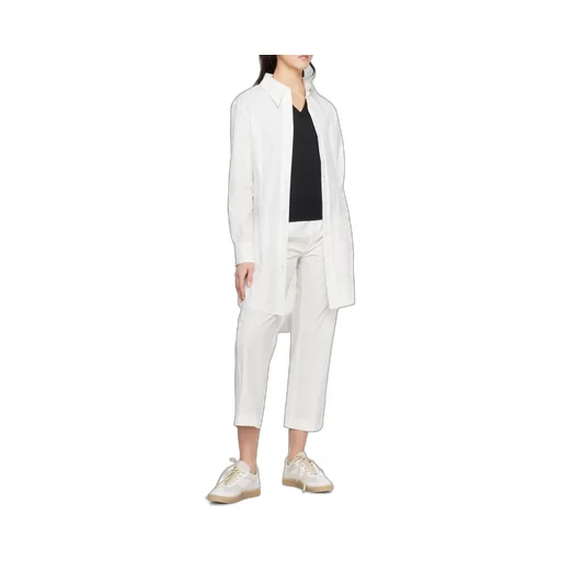 Pinstripe Cropped Trousers