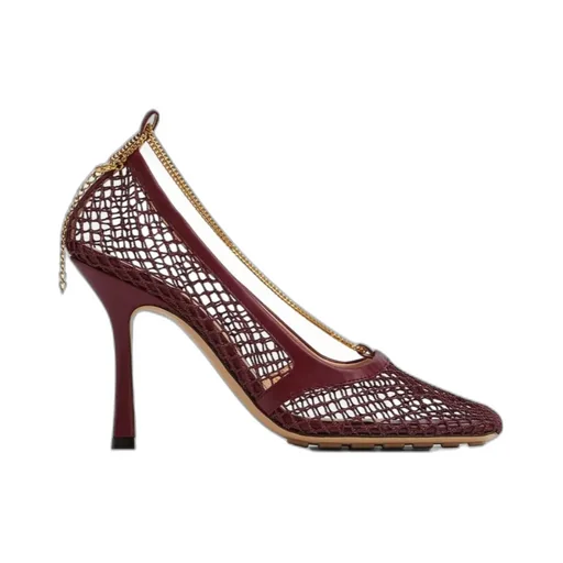 Mesh High Heels