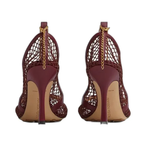 Mesh High Heels