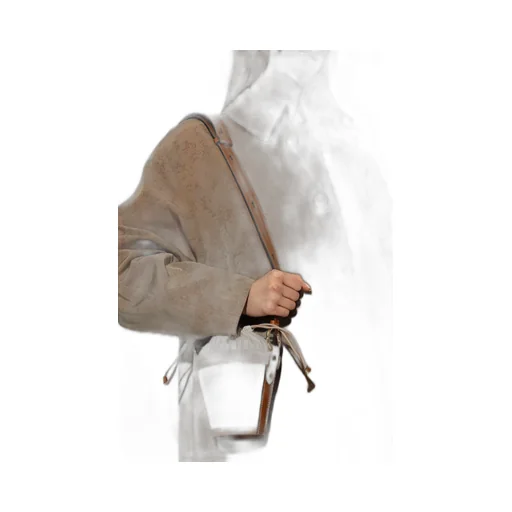 Maison Margiela Layered Detailed Shoulder Bag