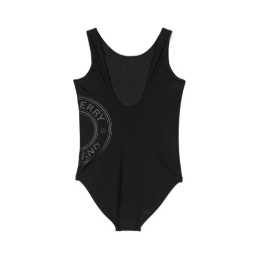 Logo-Print Scoop-Neck Swimsuit