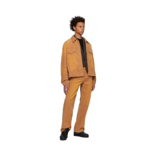 Corduroy Denim Coat