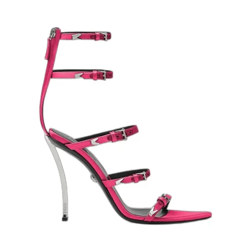 Versace Pin-Point Buckle-Strap Fastened Sandals