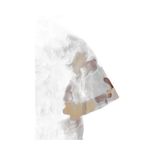 Palm Angels Kids Cropped Shirt Camouflage