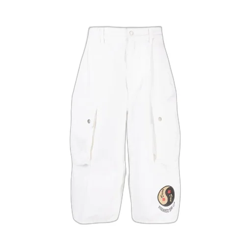 Knee-Length Cargo Shorts