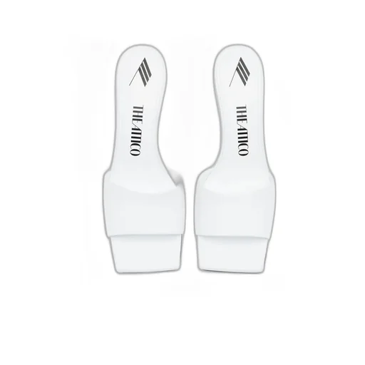 The Attico Mid Heel Slip-On Sandals