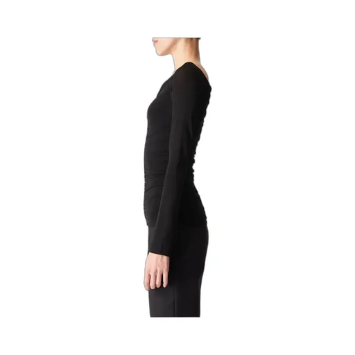 Givenchy Ruched Long-Sleeved Top